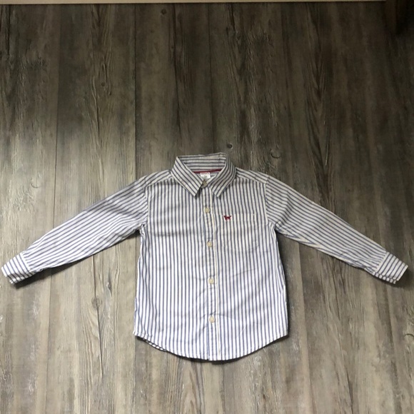 Carters boys 3T Dress shirt pin striped - Picture 2 of 7